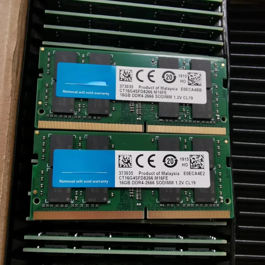 

16GB DDR4-2666 SODIMM CT16G4SFD8266.M16FE память для ноутбука 16G