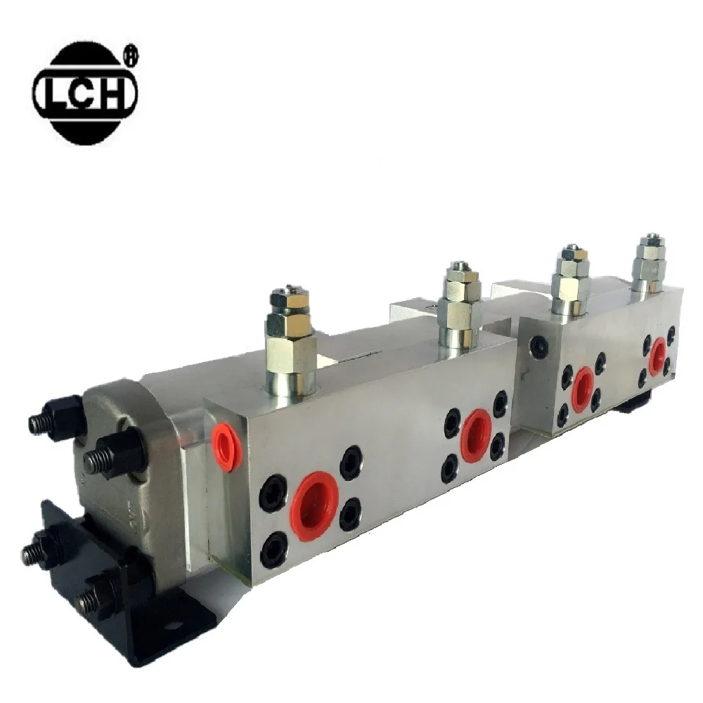 

LCH taiwan pump manufacturers for hydraulic gear flow divider