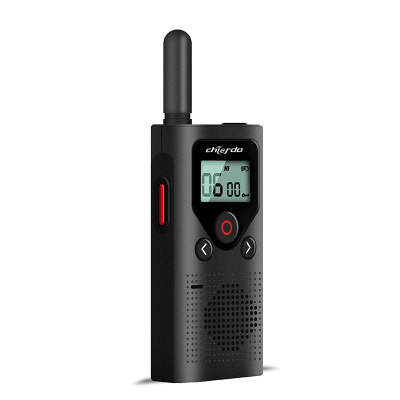 Chierda 18P NOAA Weather Channel  Two Way Radio 128CH Walkie Talkie Air Band Color Police Scanner Marine For Ounting Outdoor