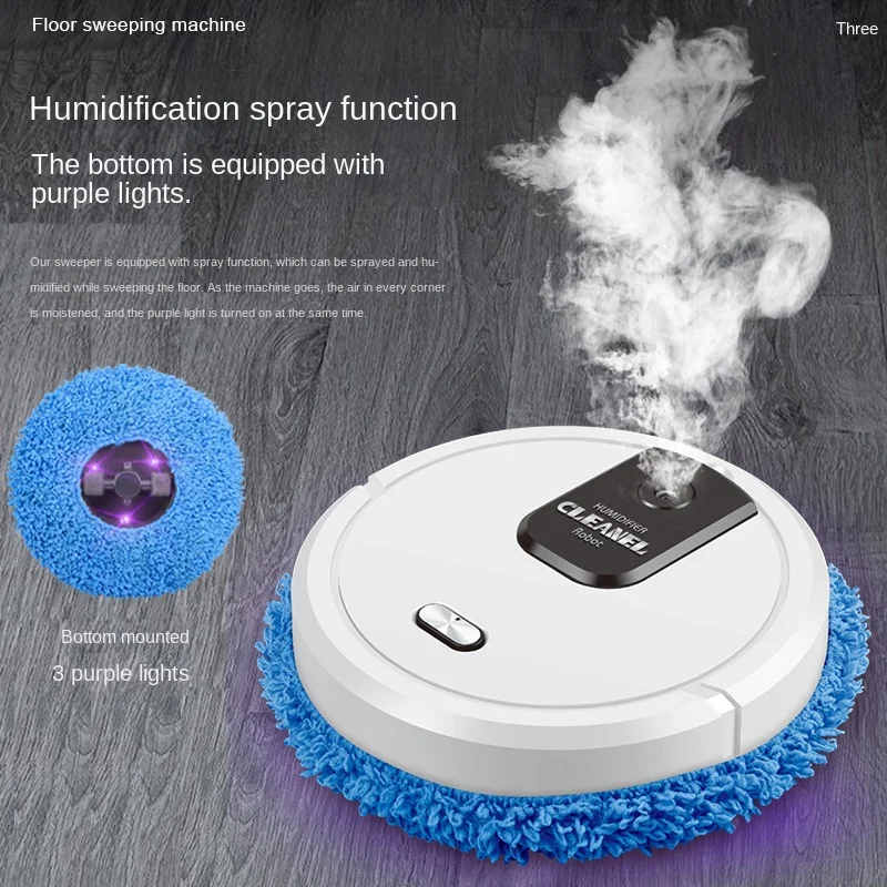 

Intelligent sweeping robot humidification spray intelligent mopping wet and dry dual-purpose multi-functional cleaning