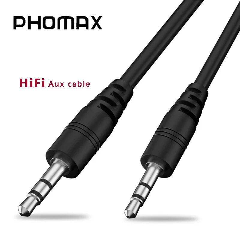 

Аудиокабель PHOMAX Aux, 3,5 мм, 1 м/2 м