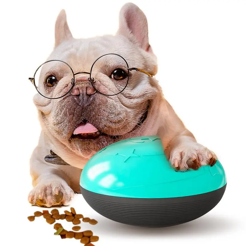 

Подающая игрушка для собак, круглая детская игрушка, диспенсер для еды, тренировочный инструмент, Интерактивная медленная подача еды, защита от укусов