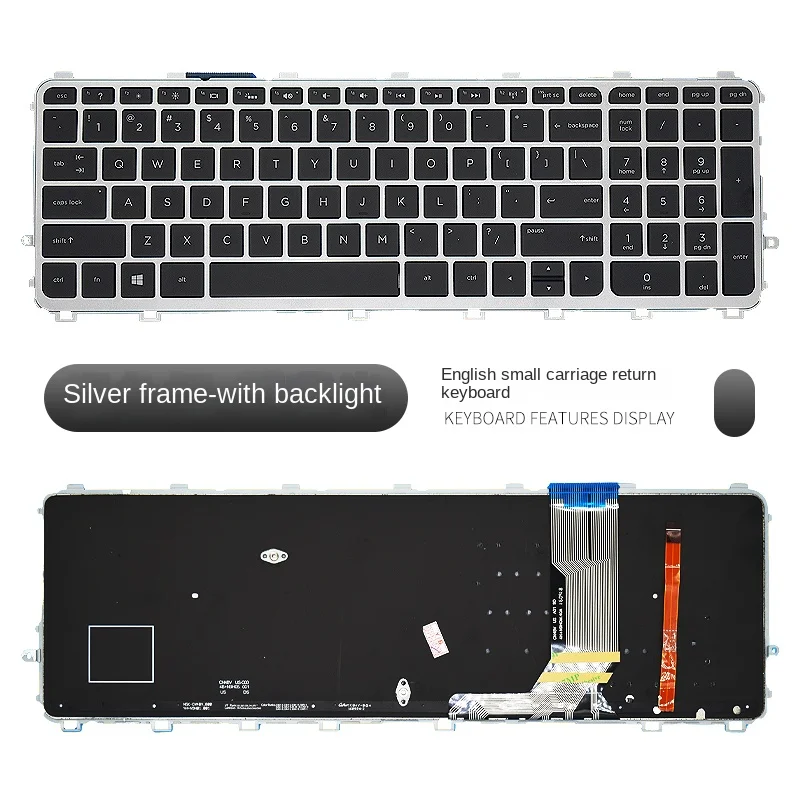 Suitable for replacement  HP ENVY 15-J 15-17J TPN-I110 15-j105TX 17-J000 Laptop keyboard