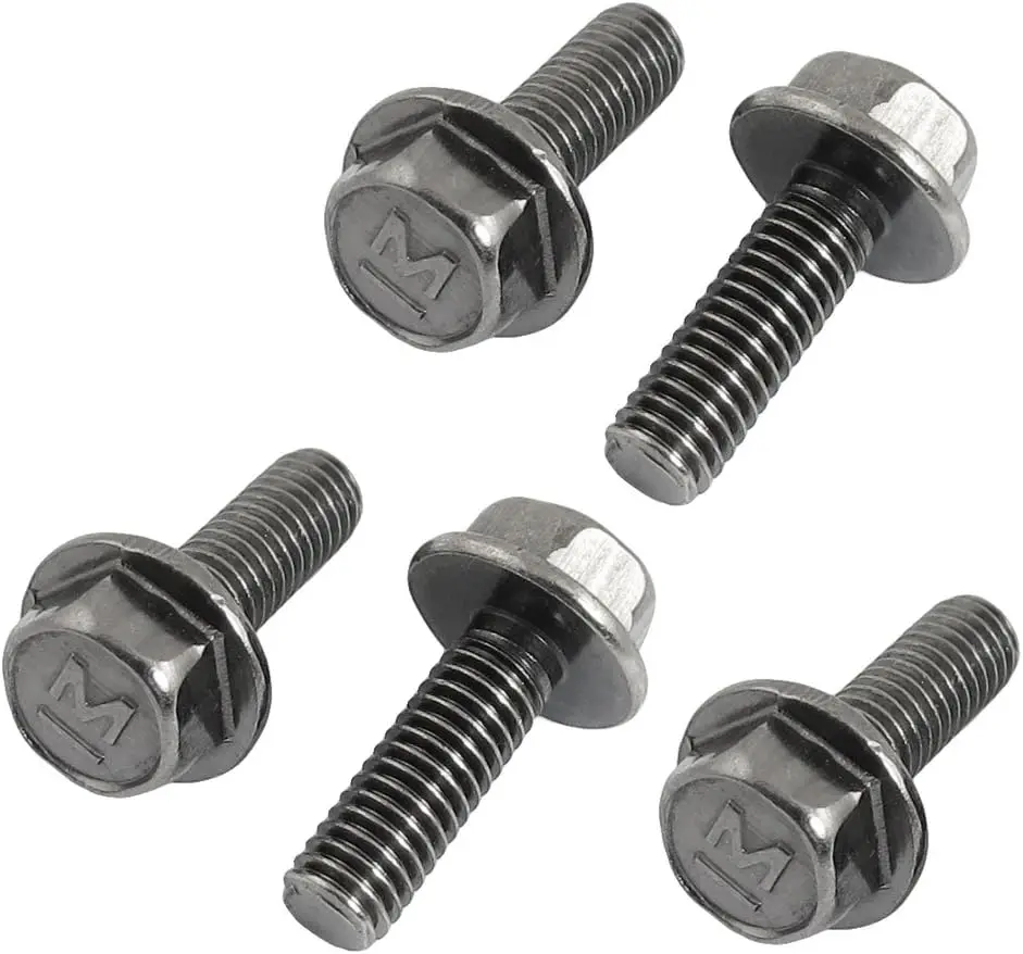 

Keszoox 5Pcs 6mm Thread Reverse Screws for Cutting Machine