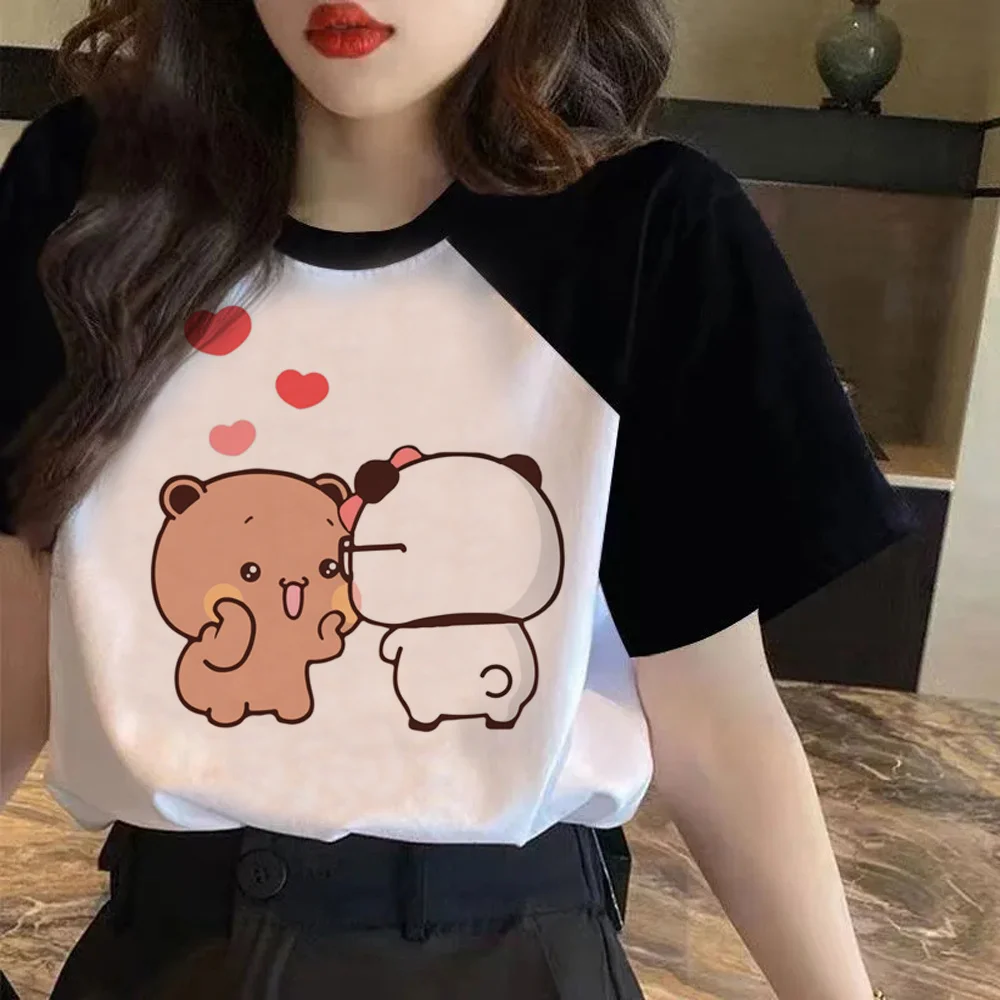 

bubu dudu top women funny designer Y2K Tee girl designer Japanese y2k clothing