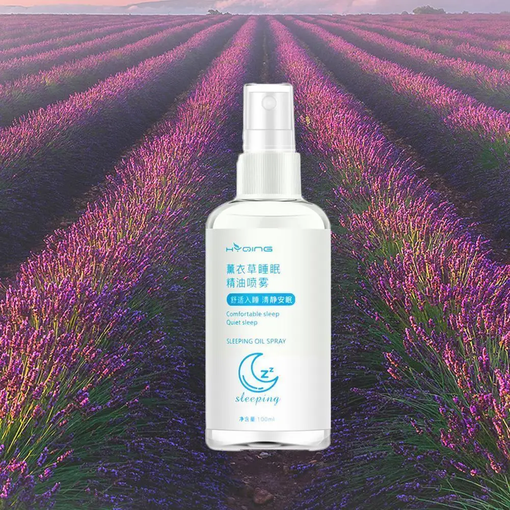 

Lavender Pillow Sleeping Spray Sleeping Aid Essential Mind Body Soothe Oil V8y9