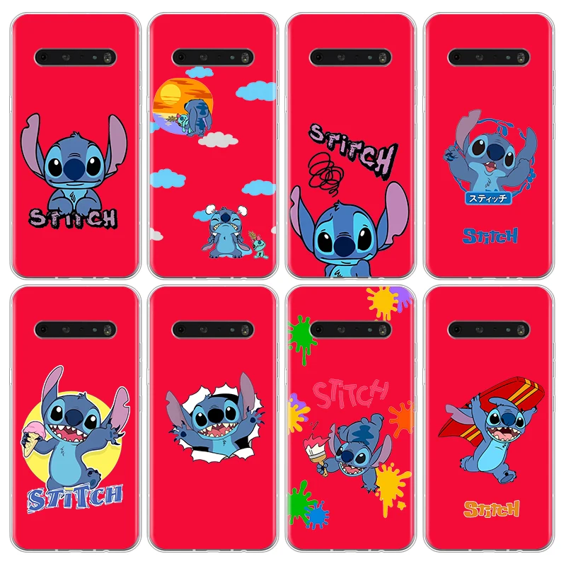 

Stitch cartoon love disney For LG G8 V30 V35 V40 V50 V60 Q60 K40S K50S K41S K51S K61 K71 K22 K31 K42 K92 ThinQ 5G Phone Case