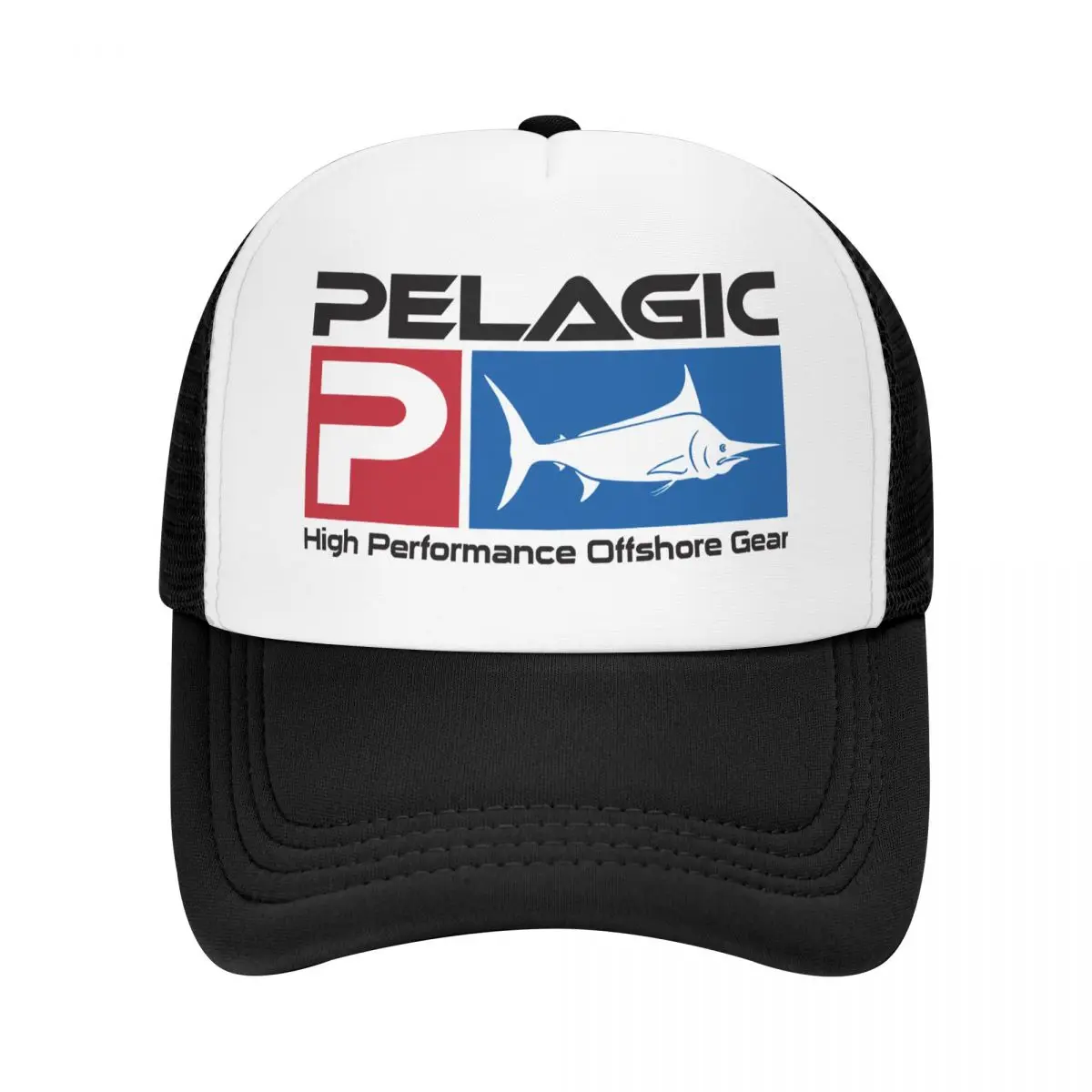 

Fashion Pelagic Fishing Trucker Hat Men Women Custom Adjustable Adult Fisherman Fish Gift Baseball Cap Outdoor Snapback Caps