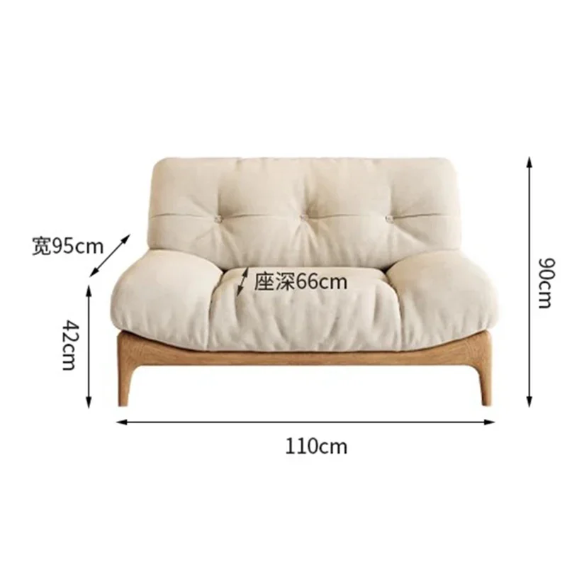 Деревянный минималистичный диван для хранения дизайнерский японский