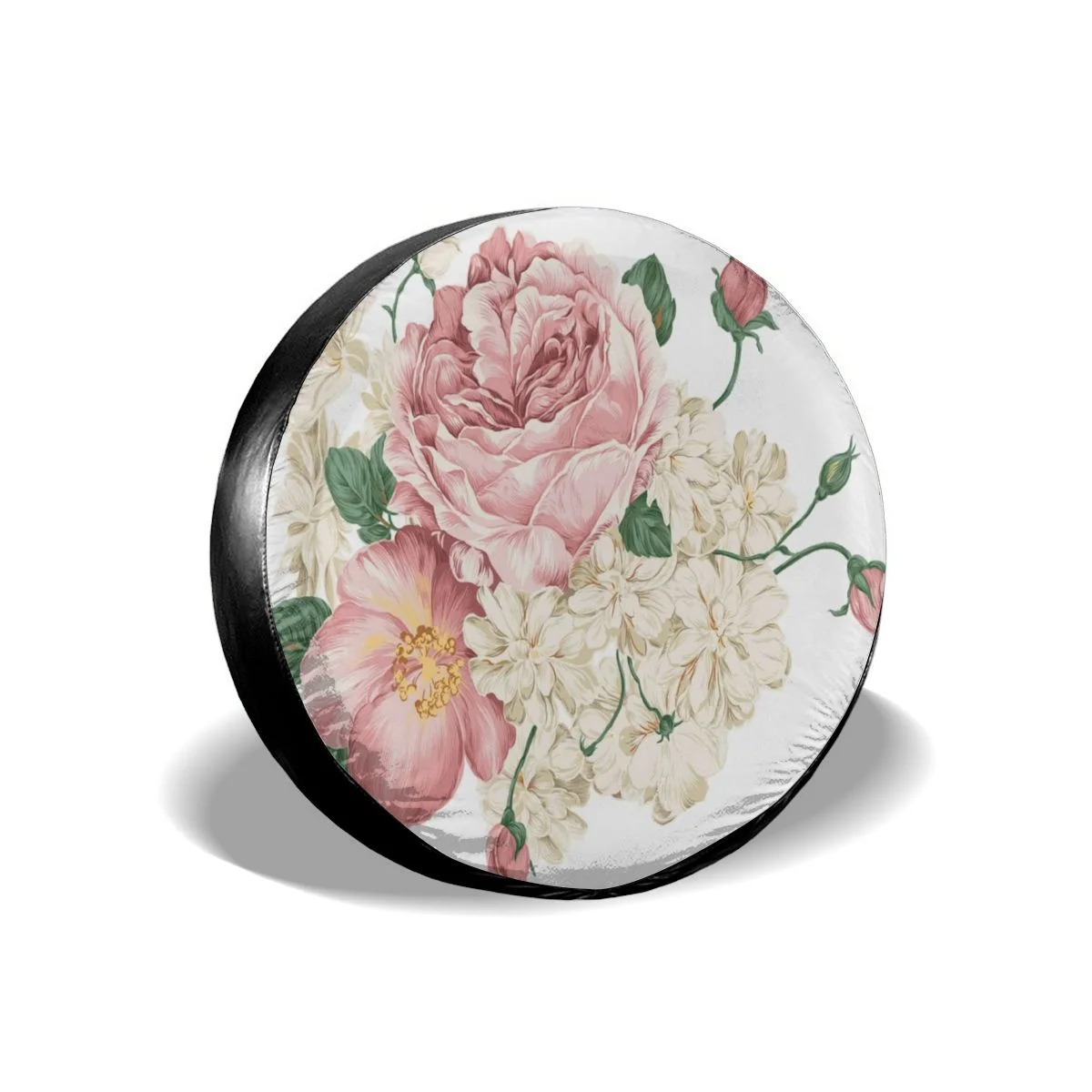 

Ретро Розовые розы цветы крышка шины пылезащитные автозапчасти крышка шины