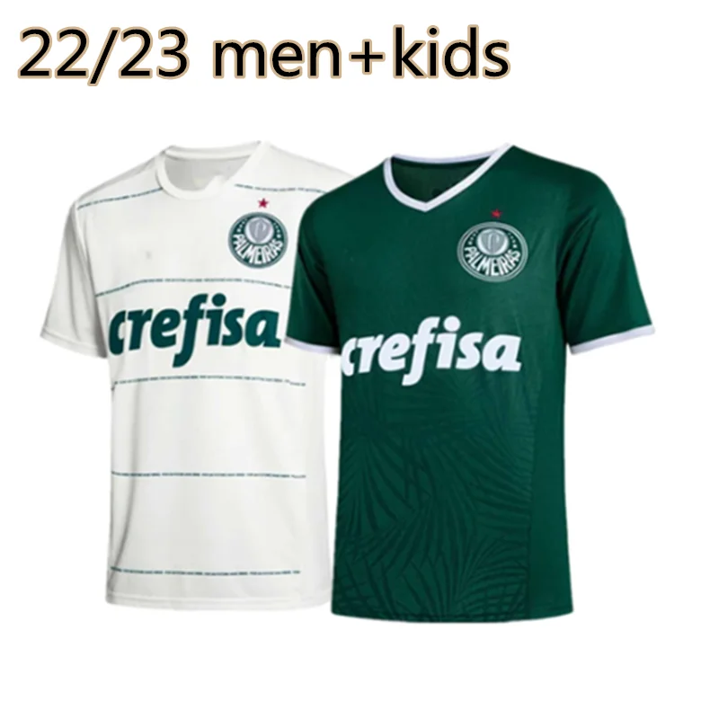 

Мужские + Детские комплекты 2022 23 camisa de futebol casa longe palmeira g. GOMEZ L. Игра в футбол Адриано