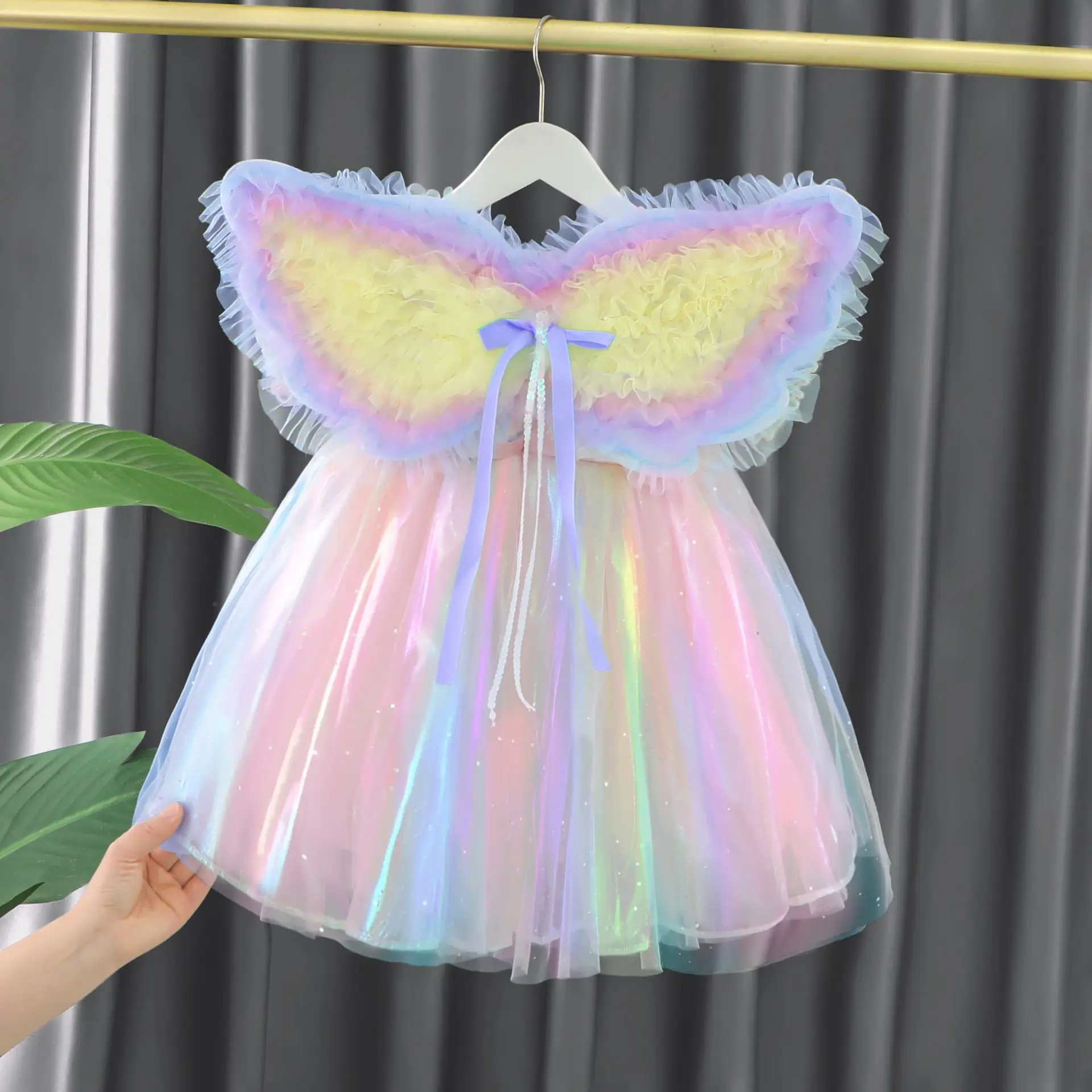 

Girls Party Dress Summer 2023 Children Costume Princess Dresses Clothing For Baby 1 To 5 Years Old Wedding Clothes Kids Dress