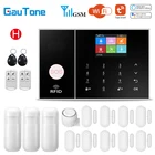 Система сигнализации Gautone с Wi-Fi и датчиком открытия двери, 11 языков