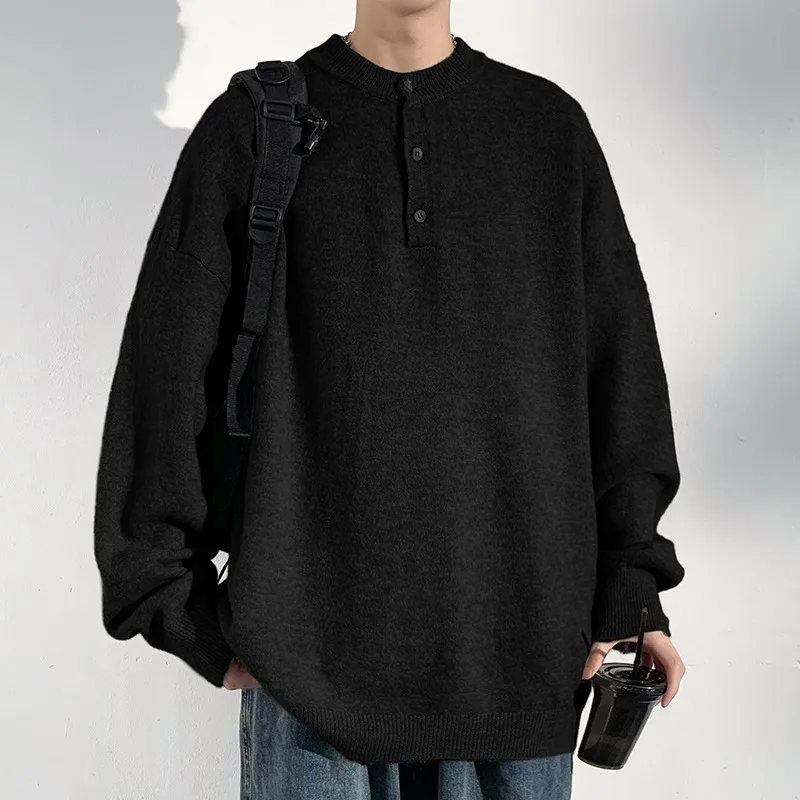 Мужская осенне-зимняя стильная модная толстовка с длинными рукавами больших