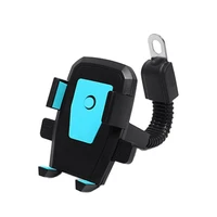 universal motorcycle phone holder handlebar quick mount 360 rotation smartphone bracket for moto electric vehicle mtb bicycle
