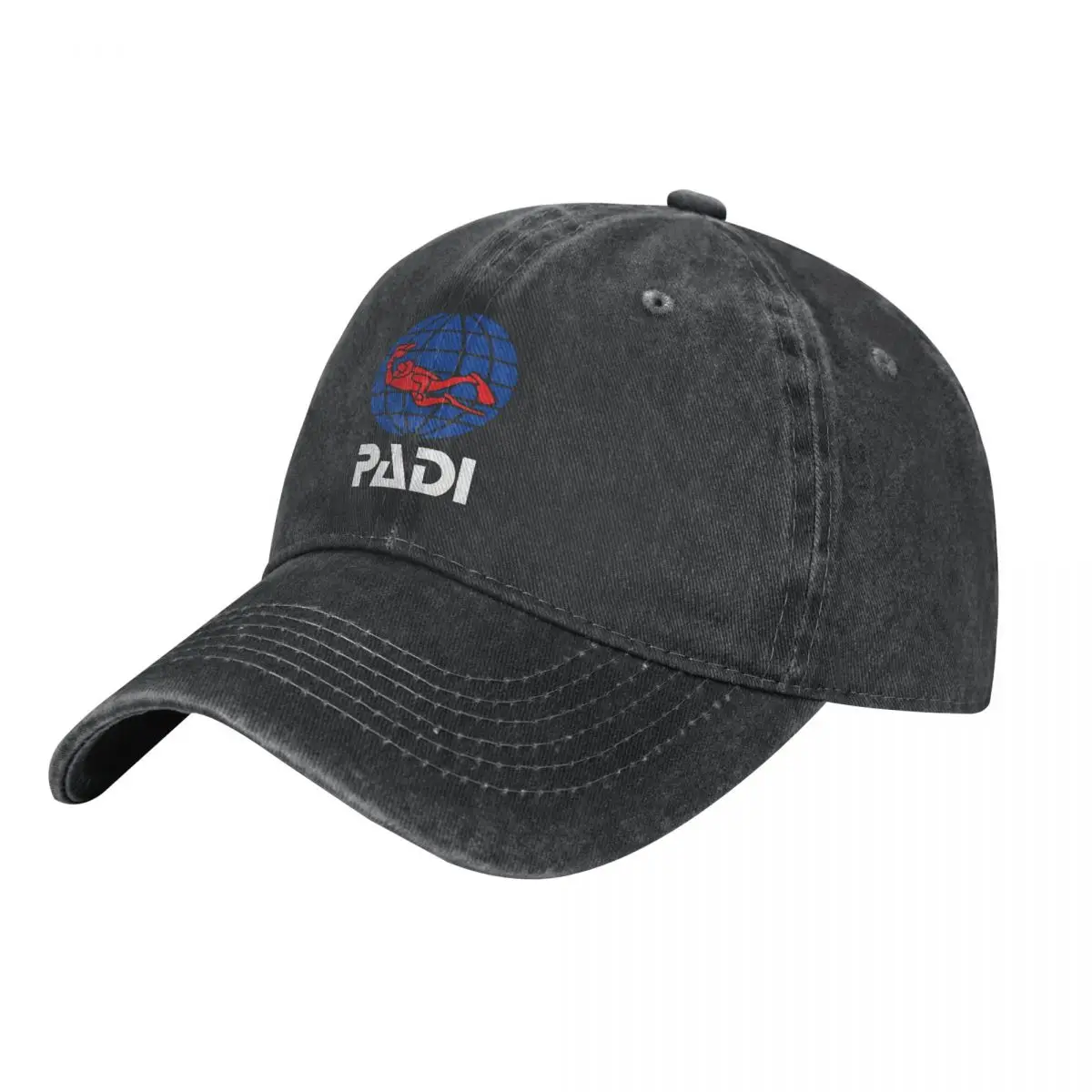 

Scuba Driver Padi New Women's Baseball Cap Casual Spring Summer Unisex Simple Hip Hop Hat