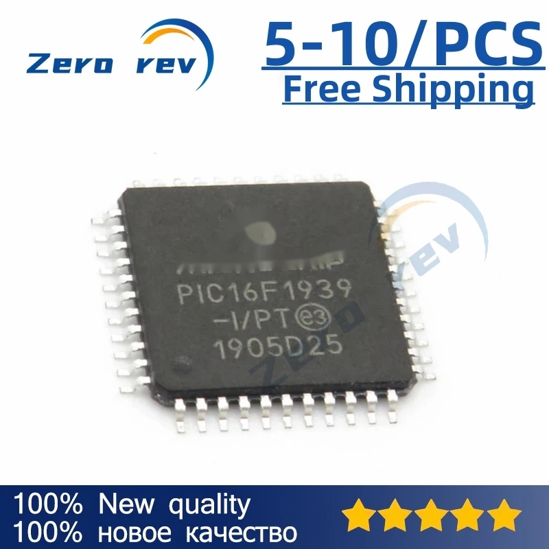 

5-10Pcs 100% New Free Shipping T PIC16LF1937-I/PT PIC16F1939-I/PT PIC16F1937-I/PT TQFP-44