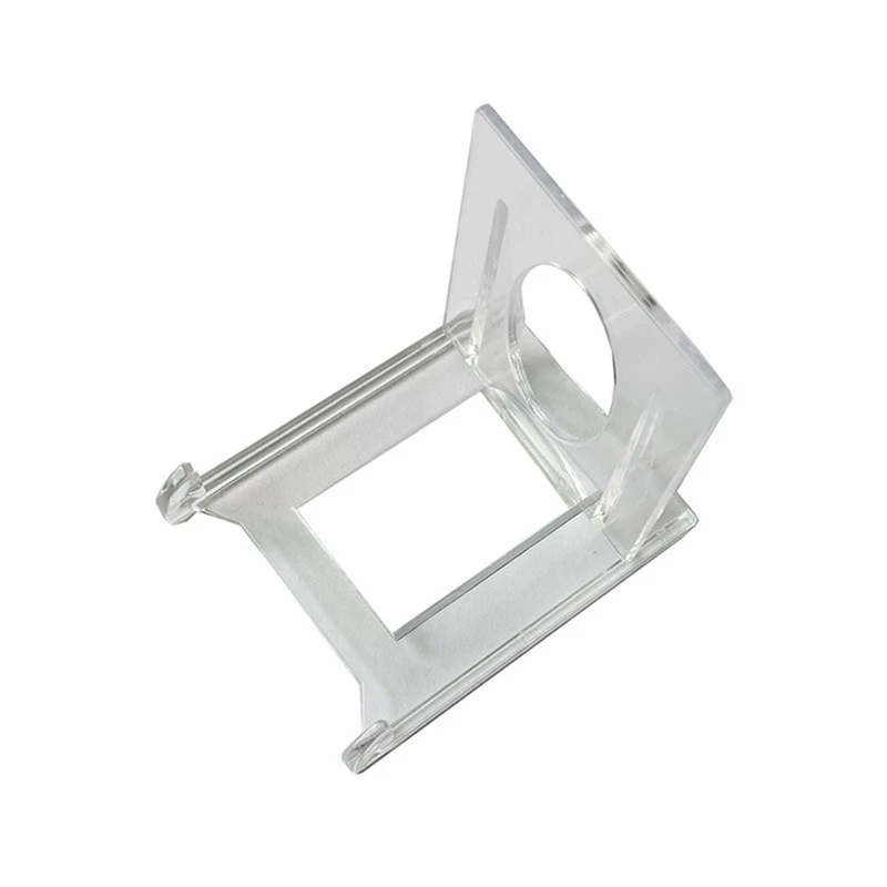

10Pcs Adjustable Card Sleeves Display Holder Acrylic Stands For Photo Frame Easel Plate Bracket Mobile Phone Holder