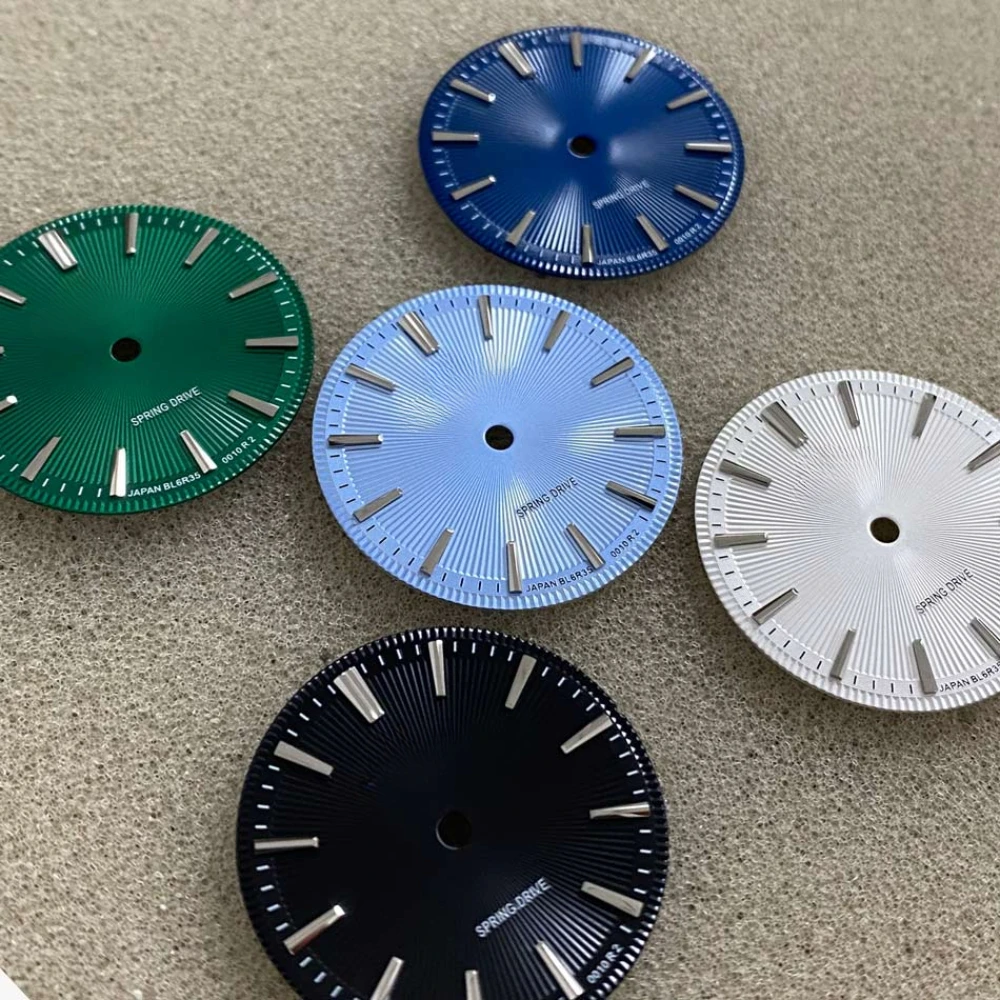 

Новинка 28,5 мм NH35/36 Солнечный излучение шаблон GS циферблат часы аксессуары пользовательские часы