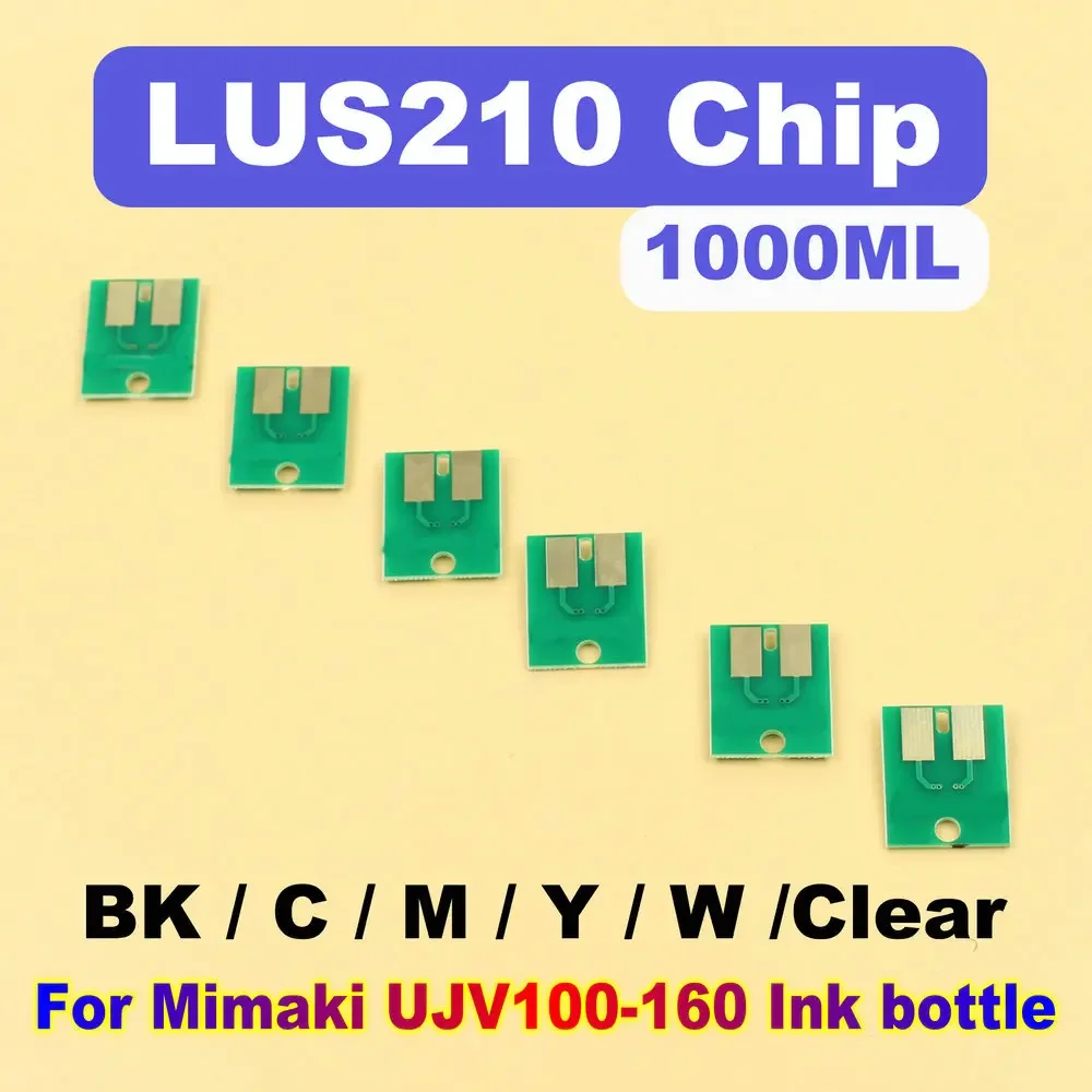 Чип LUS 210 LUS210 для одноразового принтера Mimaki UJV100 160 1000 мл чип с УФ-чернилами