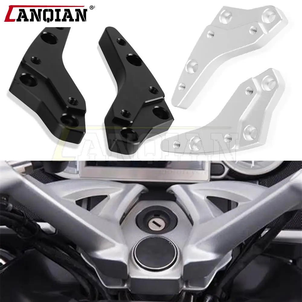 

Motorcycle Aluminum Pullback Handlebar Risers For BMW K1600GT K1600 GT 2012 2013 2014 2015 2016 2017 2018 2019 Height Up Adapter