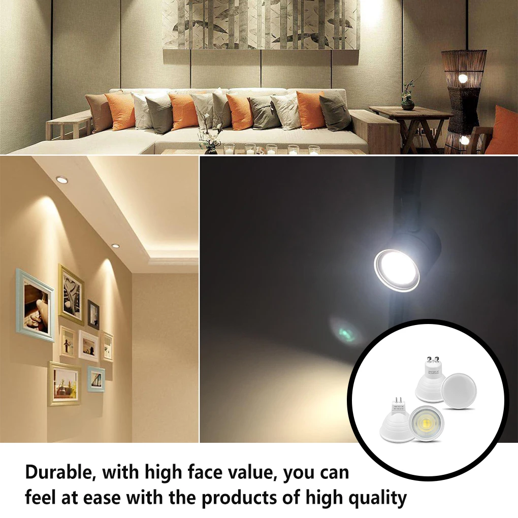 

1 2 3 5 Ceiling Light LED Wide Angle 90lm Overcurrent Protection Home Shopping Mall Display Case Spotlight GU10-120 Warm White