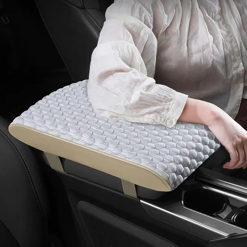 

Universal Car Armrest Cover Elbow Bracket Memory Cotton Heightening Pad Cushion Seat Middle Armrest Box Central Protective Cover