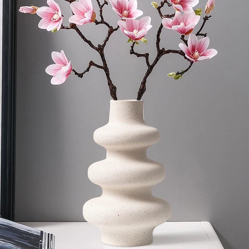 

Ceramic Vase Home Decor Plant Pot Flower Living Room Office Desktop Garden Crafts Decoration Accessories Creative Nordic Ins