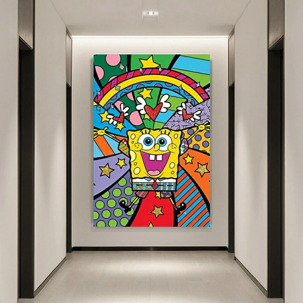 Губка Боб Квадратные Штаны 5D Набор Для Алмазной Живописи DIY Художественная