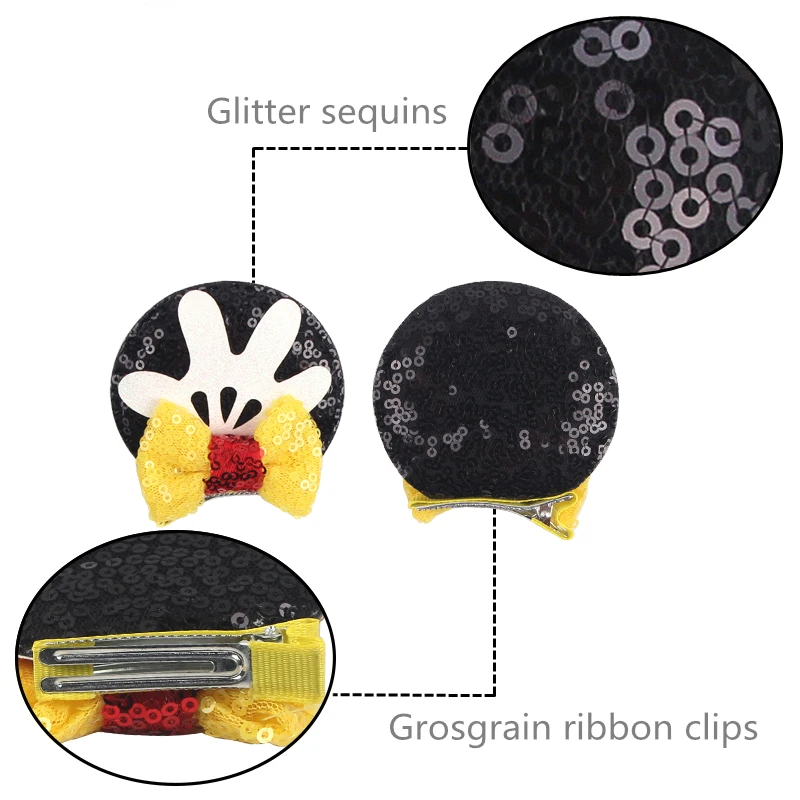 Длинные зажимы для волос Disney