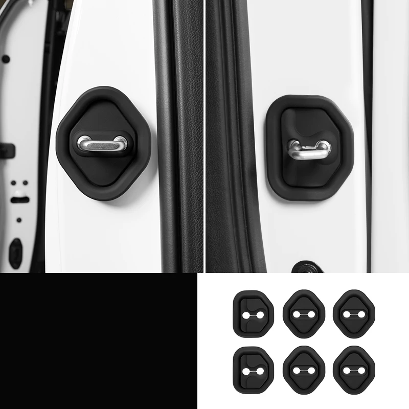 

Для Trumpchi GAC M8 2024 2023 2025 автомобильный Стайлинг мягкая крышка дверного замка декоративная силиконовая крышка аксессуары для автоматической модификации