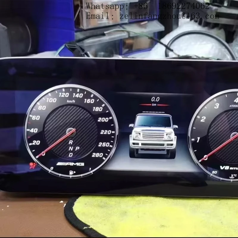 Фото Б/у ЖК-дисплей для приборной панели Mercedes-Benz G-класса W463 W464, подходит для моделей D350D G400D G500D G63 №3