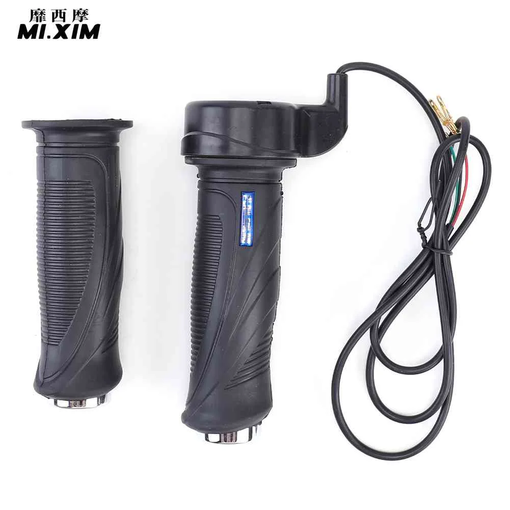 

E-bicycle Twist Throttle Grip Kits Electric Scooter E-bike Turn Handle Grip Speed Accelerator Electric Bike Parts