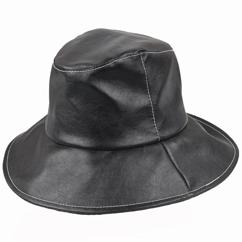 

Quality Bucket Hat Women Outdoor Summer Sun Hats Foldable Wide Brim Bucket Hats Large Sun Hats Fashion New
