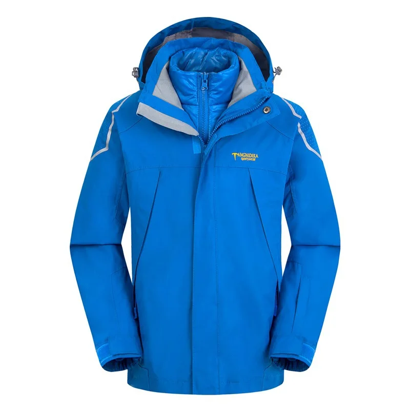 

Брендовая Водонепроницаемая теплая детская куртка, куртка для маленьких мальчиков и девочек, спортивная детская одежда, Двухуровневая дет...