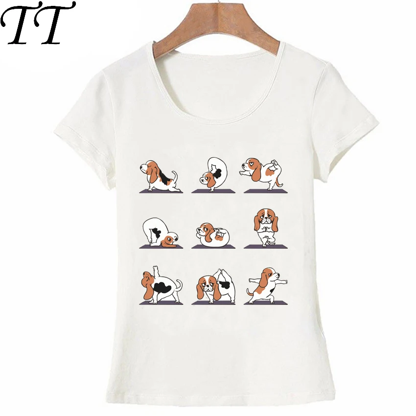 

Хипстерская крутая футболка с принтом bассет хаунд, летняя уличная мода, женская футболка, повседневные женские топы, забавные дизайнерские...