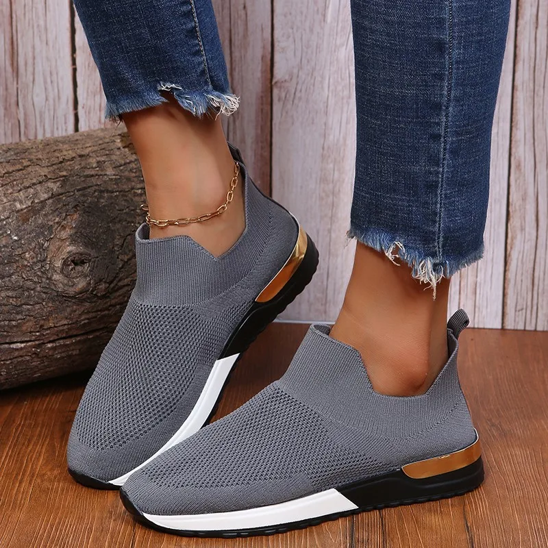 Women  Sneakers Spring Vulcanized Ladies Solid Color  Sport Shoes for Female Casual  2022 Fashion