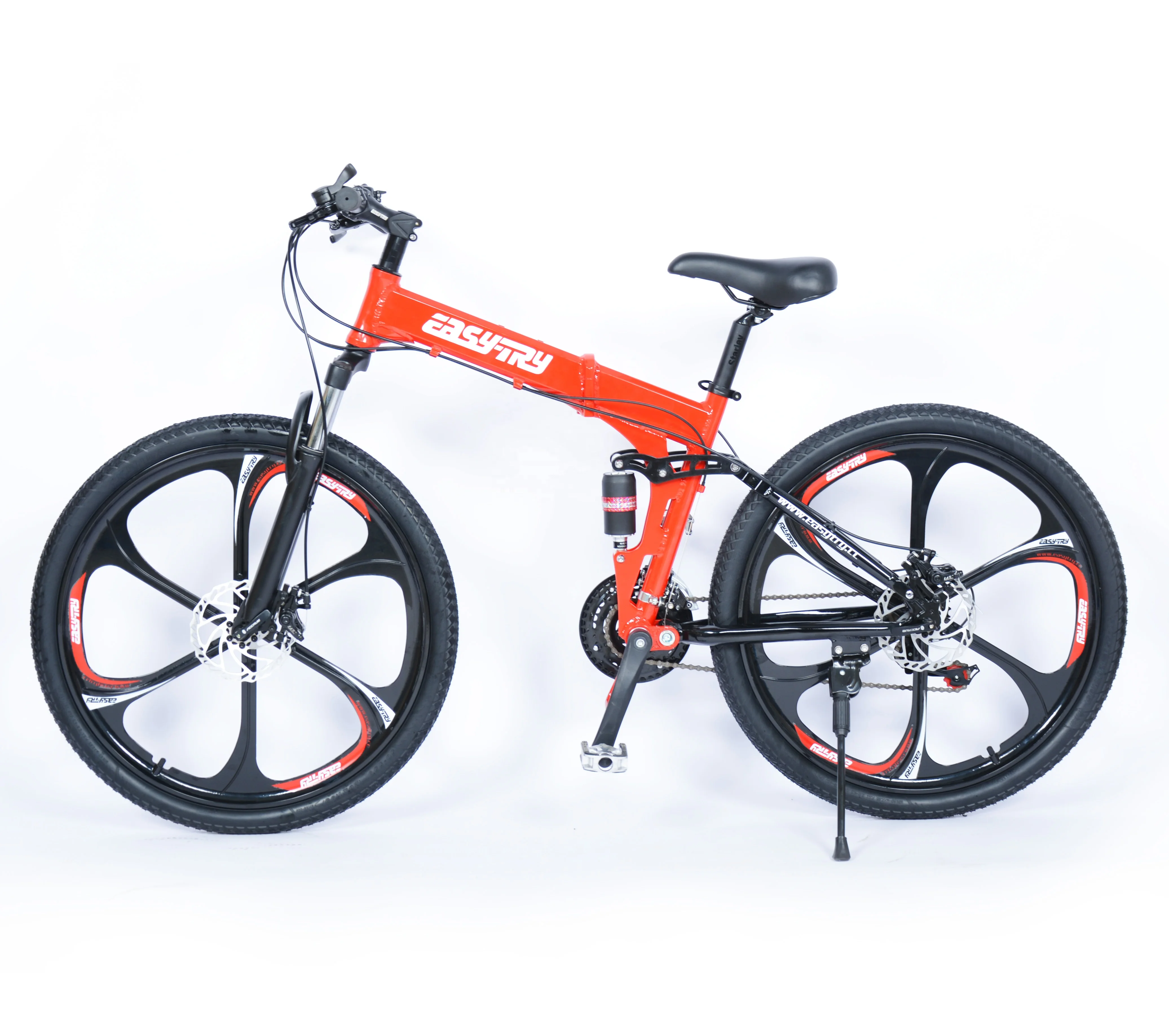 

26 INCH 21 speed full suspension folding cycle mtb bicycle bike