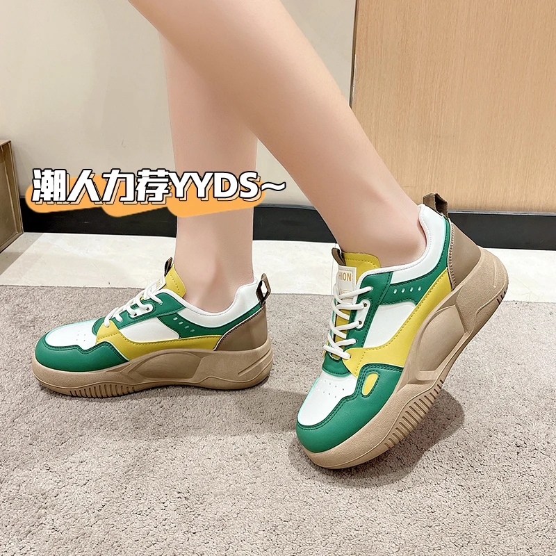 Women Shoes Flats PU Leather Sneakers Women 2023 Comfortable Female Casual Walking Footwear Fashion Loafers Shoes Women Sneakers