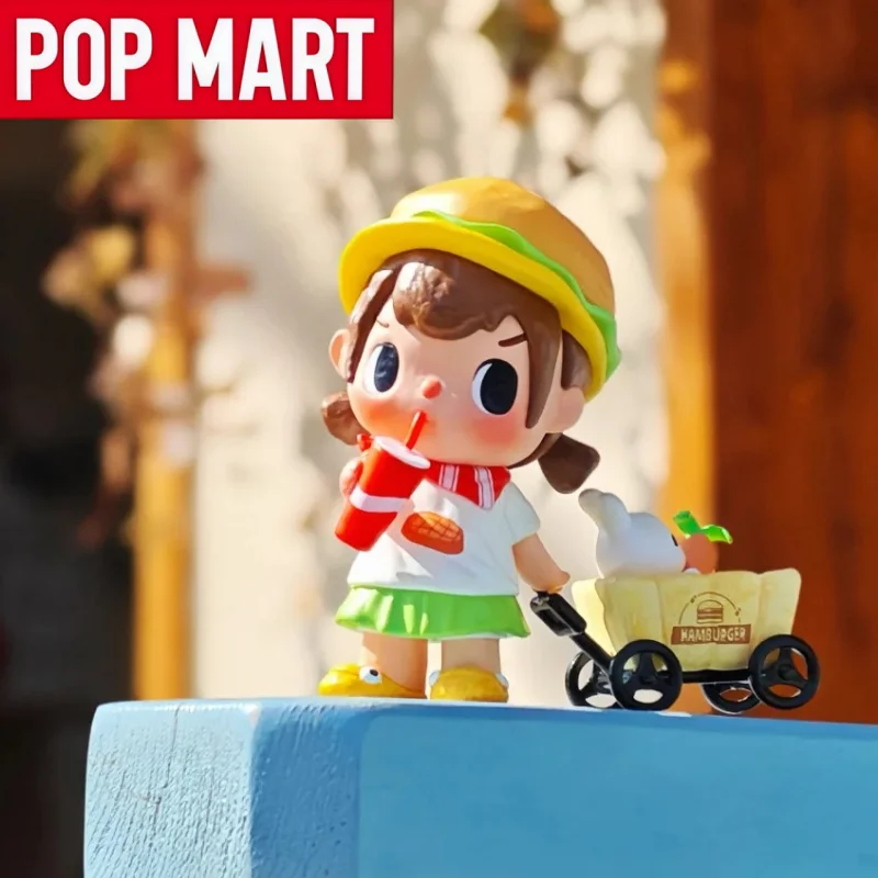 Фото POP MART Новинка: Серия Blind Box Merodi After School Chapter 1 — Фигурка «Озорная девочка» (аниме, мультфильм), коллекционная настольная игрушка, подарок №1