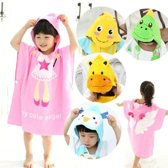 

NEW Baby Blanket Children's Cotton Bath Hooded Beach Towel Bathrobe Animal Shape Cute Cartoon Dinosaur Air Conditioning Quilt