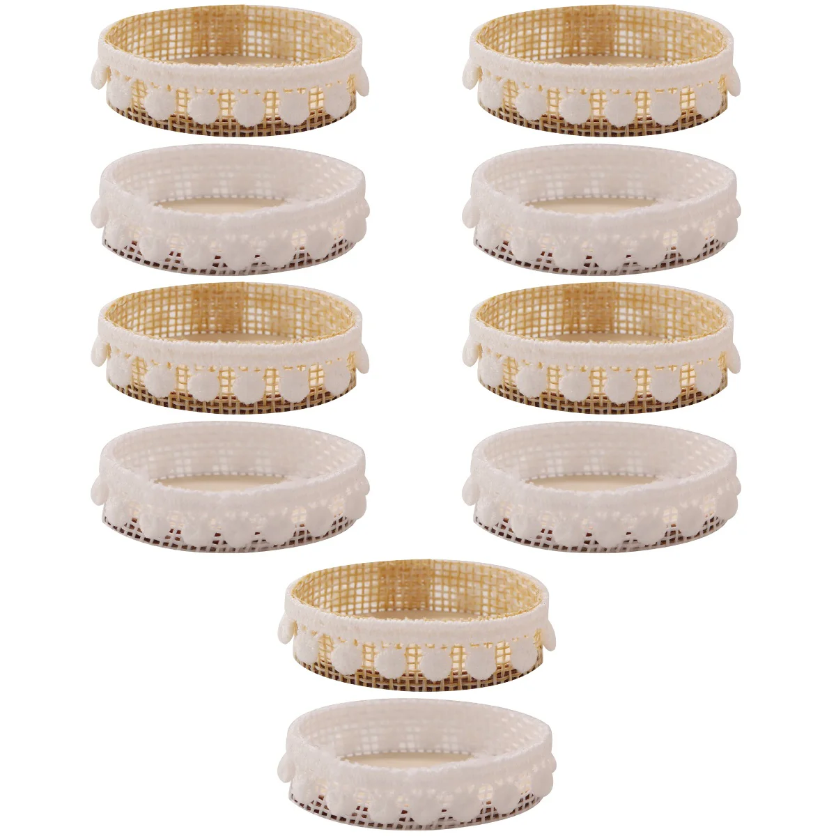 

10 pcs Funny Novelty Miniature Baskets Miniature Picnic Baskets Farmhouse Baskets Party Favors