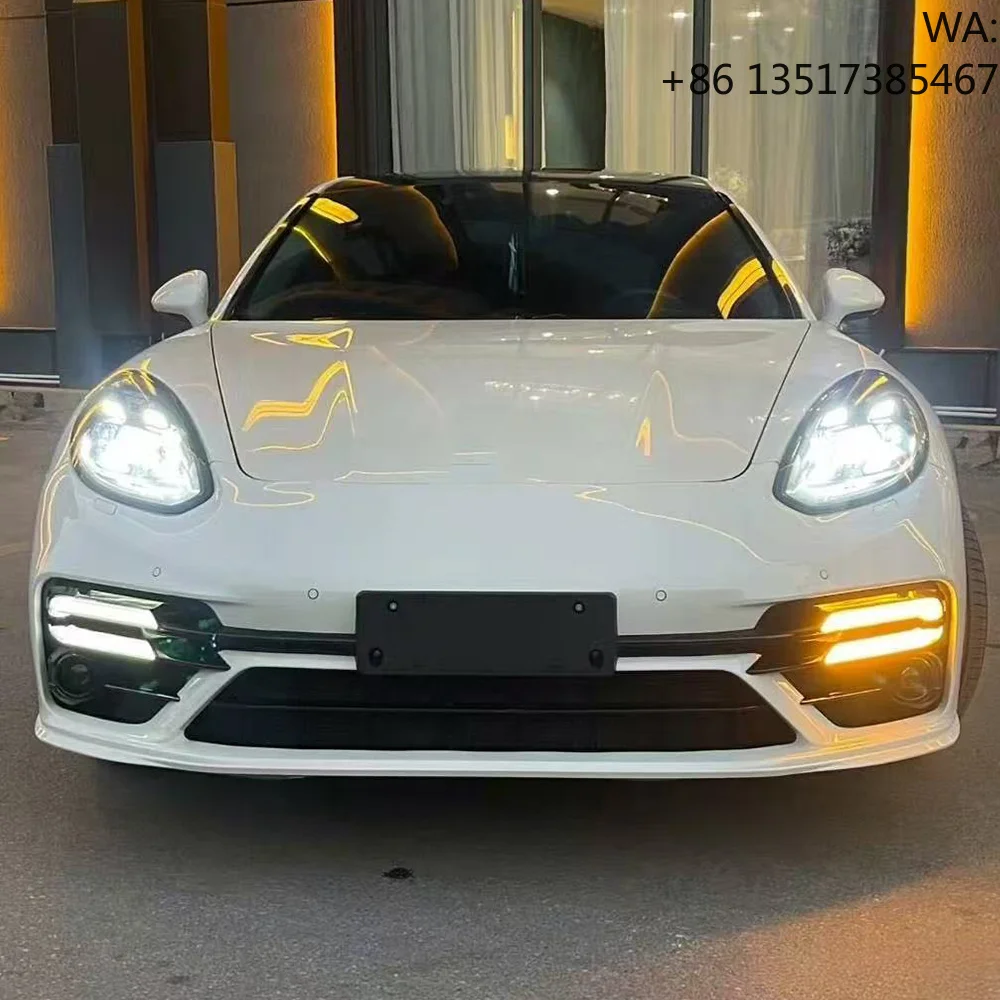 Фото Комплект для модернизации переднего бампера PP, подходит для Porsche Panamera 970.2 2014-2016, обновление до 971.2 Turbo S. №2