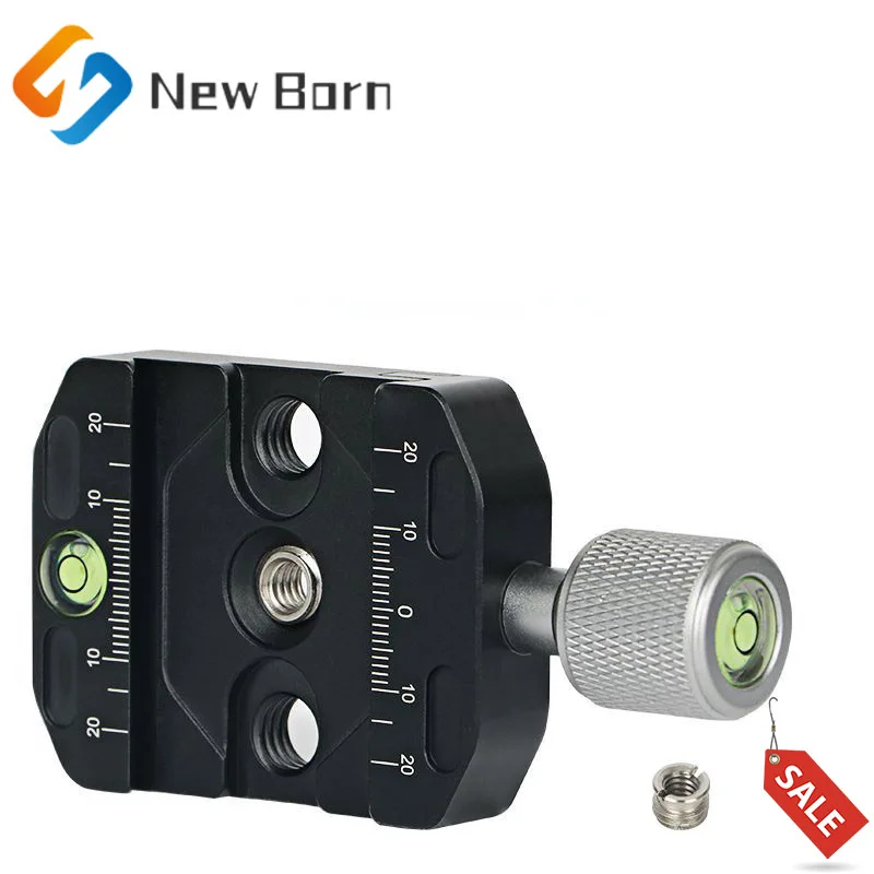 

SLR Camera Tripod Quick Disassembly and Quick Installation of Pan Head Base Stabilizer Aluminum Alloy Conversion Clamp Holder