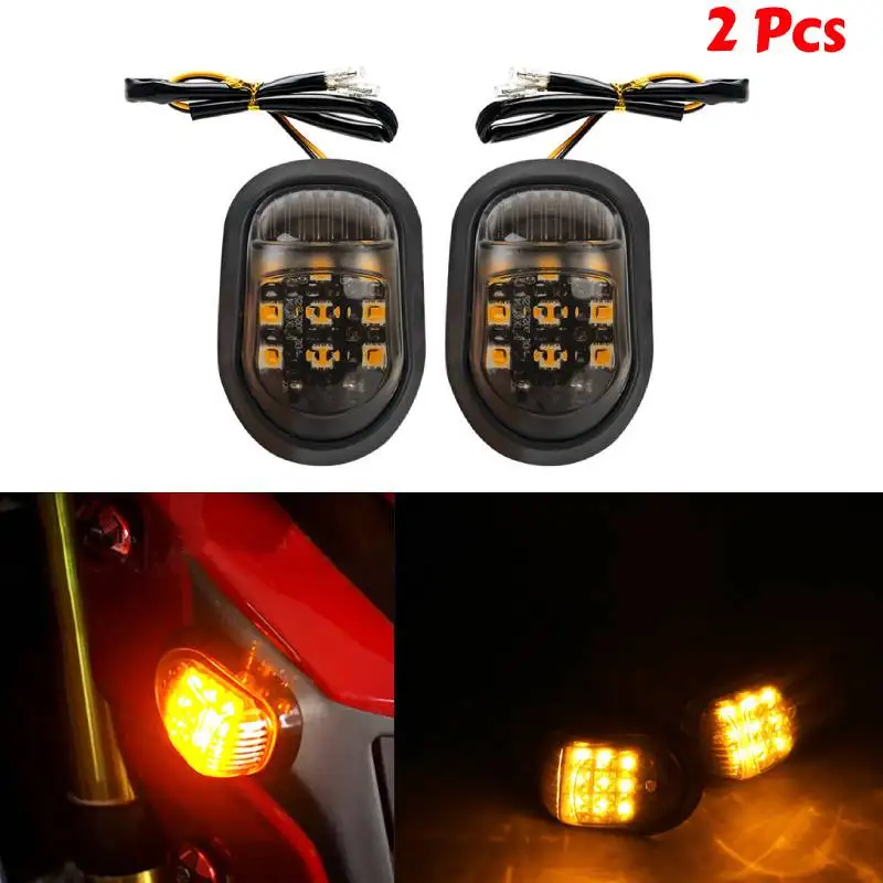 

Светодиодный индикатор указателя поворота Янтарный свет мигалка заподлицо мотоцикл универсальный 12 В 10 мм мигалка для мотоцикла для Honda для Yamaha