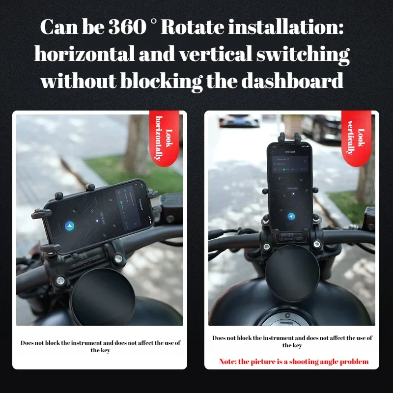 Flash 600 HDB Gillla 300/350/450 мотоциклетный амортизирующий кронштейн для мобильного