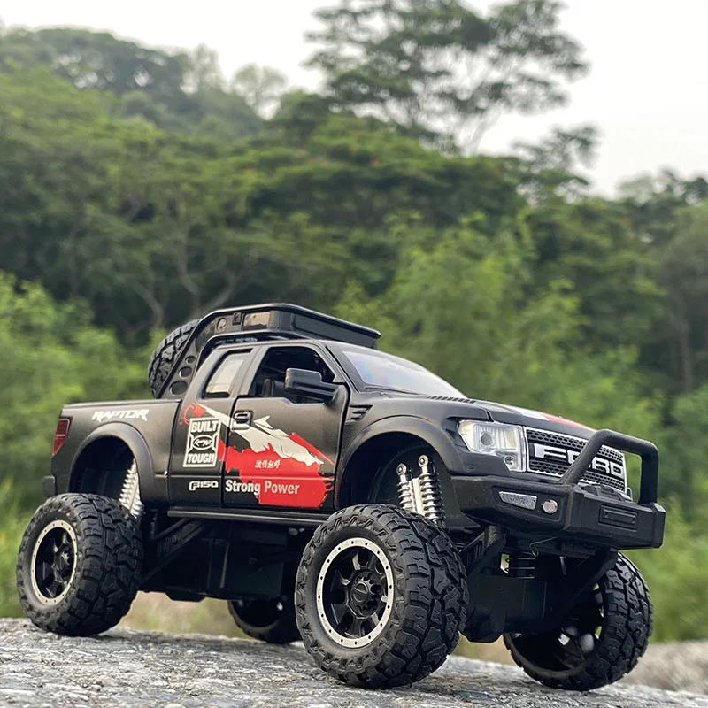 Модель автомобиля Ford Raptor F150 из сплава в масштабе 1:32 литая металлическая игрушка
