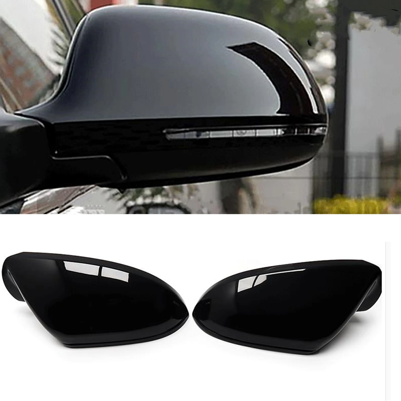 

Mirror Cover Side Rear View Reverse Case Shell W/ Lane Assist For Audi A6 C7 C7.5 RS6 4G 2011 2012 2013 2014 2015 2016 2017 2018