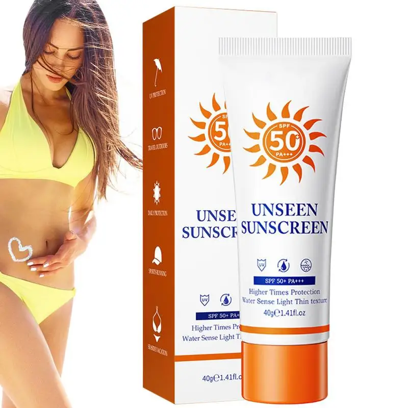 

50g SPF50 PA+++ Body Sunscreen Whitening Sun Cream Sunblock Skin Protective Cream Broad Spectrum Moisturizing Safe Sunscreen