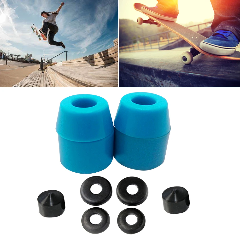 

High Elastic For 7 Inch Bracket Mini Bushings Washers PU Soft Anti Scratch Pivot Cup Skateboard Shock Absorber Wear Resistant